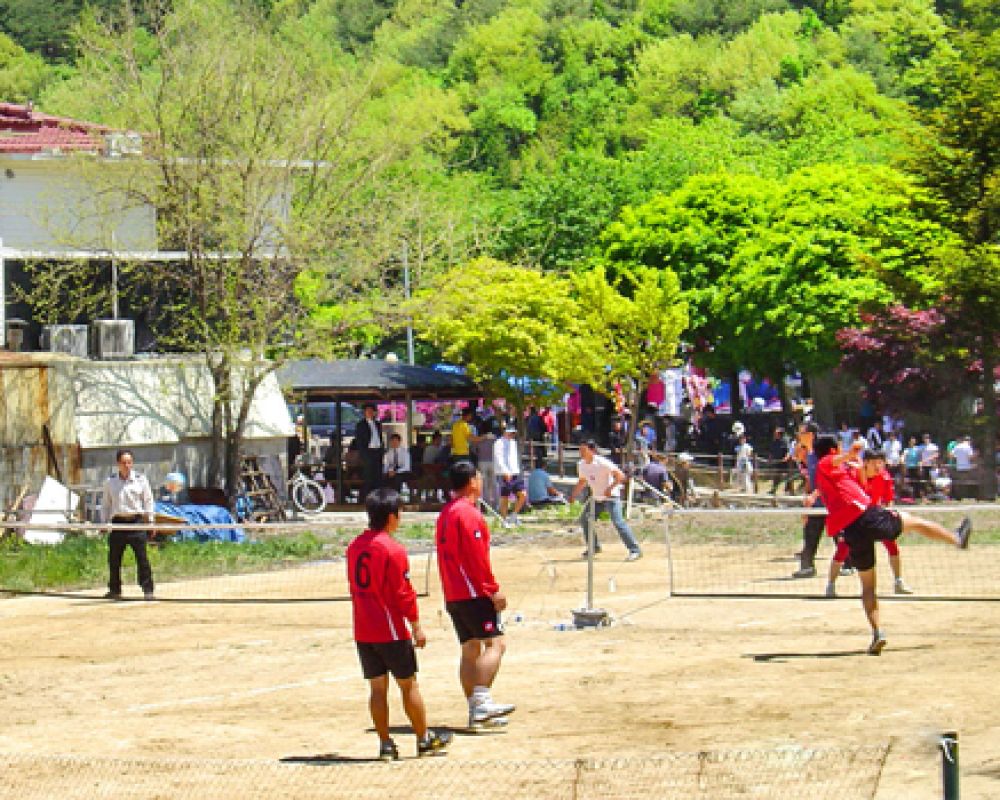 족구장, 세미나실 완비